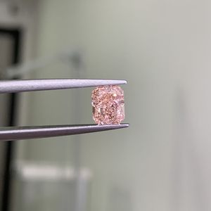 Diamants roses fantaisie cultivés en laboratoire CVD, taille Radiant, 1,39 ct/1,4 ct, pureté VVS, certifiés IGI, en vrac, pour la joaillerie - Vente en gros - Product Image 4
