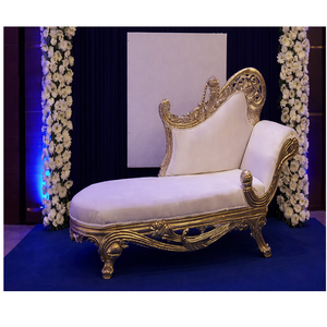 Italian Style Wedding <b>Silver</b> Couch Luxury Carved Wedding Stage Sofa Set for Bride & Groom Royal Love Throne <b>Chairs</b> Australia - Product Image 1