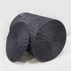 Artex Dong Thap Panier de rangement en jacinthe d'eau d'usine pour la lessive Organisation de la maison et artisanat décoratif - Product Image 2