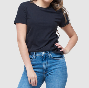 Camiseta de Verano para Mujer, Personalizable con Apliques, de Alta Calidad, Manga Corta, Cuello Redondo, Corte Regular - Product Image 5