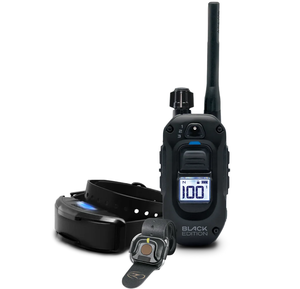 Black Edition Dog Training Collar Remote <b>Trainer</b> with LCD Display Adjustable Belt for Pet Training - Product Image 1