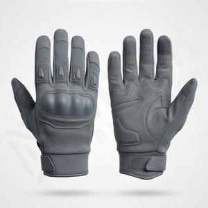 Customized Full Finger PU Motorbike Riding Gear Hard Knuckle Guard Windproof Waterproof Anti Slip Breathable <b>Touchscreen</b> Outdoor - Product Image 2