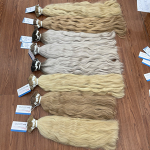 Extensions de cheveux humains ondulés à pointe en I en kératine vietnamienne de qualité supérieure, double épaisseur, doux, naturels, haute qualité, prêts à être expédiés - Product Image 2