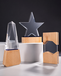 Wooden & Acrylic Medal Holder Display 3mm Thickness Customizable Color & Logo - Product Image 3