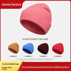 Gorro de Punto Acanalado con Borde Plegado, Gorro de Invierno, Gorra Casual de Estilo Urbano para Hombre y Mujer - Product Image 2