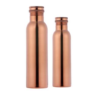 Botella de Agua de Cobre de Diseño Moderno, Botella de Cobre 100% Pura, Ideal para Picnic y Uso Diario - Product Image 2