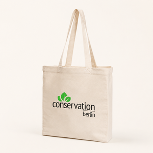 Sac fourre-tout en toile de coton de luxe avec personnalisation de la marque |   Sac de courses et de voyage réutilisable écologique, élégant et de qualité supérieure - Product Image 1