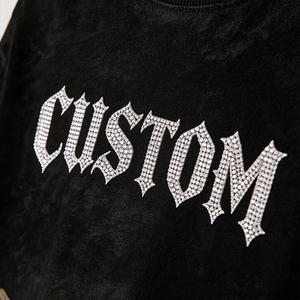 Camiseta Deportiva Personalizada con Efecto Desgastado Vintage, Lavada al Ácido, Impresa por Sublimación, Poliéster/Algodón, Manga Tres Cuartos, Transpirable - Product Image 6