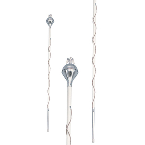 Head <b>Drum</b> Major Mace Stick Top Selling Durable <b>Drum</b> Major Mace Customer Demanding Long Silver Crown Crust Major Maces - Product Image 1