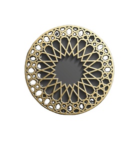 Posavasos personalizado moderno respetuoso con el medio ambiente 3,75 sublimación Hardboard Mdf Squarestone con posavasos trasero de corcho - Product Image 5