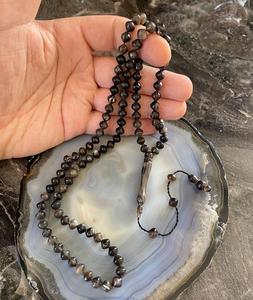 Perles de prière musulmanes de haute qualité, faites sur mesure, en corne de buffle véritable, 10 mm, 33 pièces, Tasbih, chapelet musulman - Product Image 3