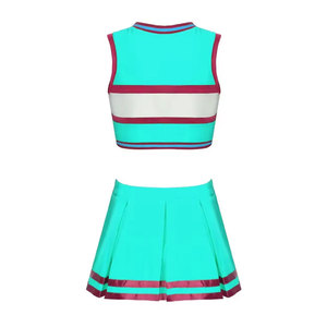 Uniformes de Porristas para Adultos, Poliéster, Color y Logotipo Personalizables, Servicio OEM, Ropa Deportiva de Alta Calidad, Transpirable - Product Image 2