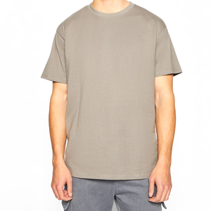 T-shirt Homme Col Rond Personnalisable Vierge Coupe Oversize Manches Courtes Qualité Supérieure Longueur Standard Disponible en Plusieurs Tailles - Product Image 1