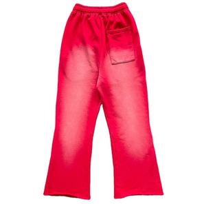 Track <b>Jogger</b> <b>Stacked</b> Pant Custom Heavyweight 500 GSM Fleece Cotton - Product Image 3