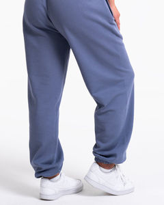 Pantalon de jogging ample en molleton de coton brodé sur mesure, coupe évasée, pour homme et femme - Product Image 6