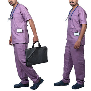Uniformes médicaux en coton respirant à séchage rapide avec logo OEM, détection d'aiguilles, pour hôpital, unisexe, médecins et infirmières - Product Image 6