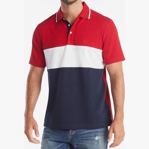 Logotipo personalizado Digital impreso Terry tela Formal de los hombres para la camiseta transpirable de manga corta de alta calidad - Product Image 1