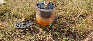 Brûleur à bakhoor en résine, artisanal de luxe, porte-encens moderne, design moderne, ramadan, eid - Product Image 4