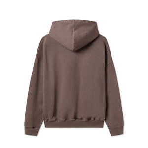 <b>Men's</b> Oversized Hooded Sweatshirt Solid Color Cotton French Terry Casual Autumn Style Pocket Design Regular Fit - Product Image 2
