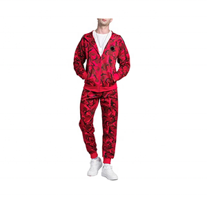 Chándal Deportivo Verde Militar Rojo de Diseño Moderno, Personalizado, Transpirable y Ecológico de Calidad Original para Hombre Disponible a Buenos Precios - Product Image 6