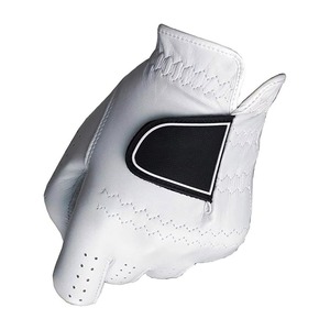 White Cabretta Leather Golf Glove Right Hand Breathable <b>Hook</b> And Loop Closure Unisex Sports Glove Size <b>S</b> - Product Image 6