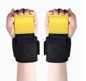 Support de poignet réglable en néoprène robuste avec protection de la paume pour la musculation et l'entraînement en salle de sport - Product Image 1
