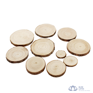 MÁS VENDIDO Posavasos de Panel de Madera Ecológico con Base Finamente Pulida para Mesa de Comedor, Escritorio de Oficina, Decoración Loto Azul Moderno - Product Image 1