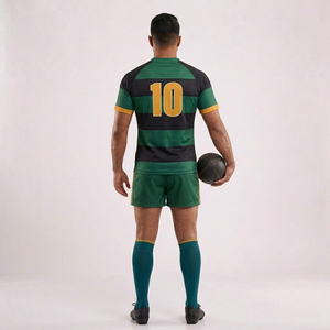 Maillot de football américain personnalisé brodé, antibactérien, 100 % polyester, manches courtes, avec nom et numéro, pour adulte, équipe, été, 400g - Product Image 5