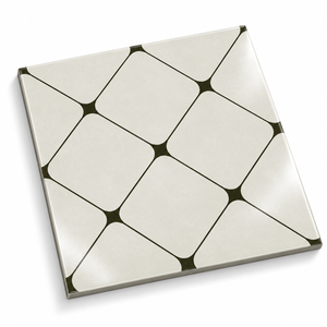 Carreaux de céramique mats à motif géométrique 600x600mm, beige floral, bleu, marron, pour sols et murs, usage commercial, vente en gros - Product Image 1