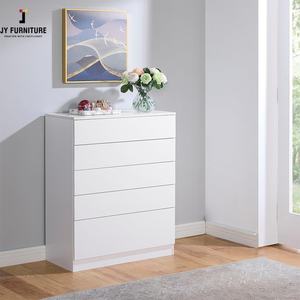 JY Vietnam estilo americano minimalista armario diseño europeo Panel de madera muebles para dormitorio Hotel Villa uso General - Product Image 5