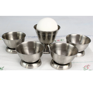 Porta Huevos de Acero Inoxidable, 2 Piezas, Accesorios de Cocina, Aptos para Lavavajillas, Color Plateado, Soporte de Acero Inoxidable a Precio Económico - Product Image 4