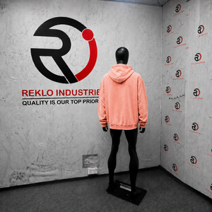 เสื้อฮู้ดซิปพิมพ์ลาย Holy Sun Bird สีพีช ทรงโอเวอร์ไซส์ สไตล์วินเทจ สตรีทแวร์ ลายพิมพ์แบบดิสเทรส เสื้อฮู้ดลำลอง ยูนิเซ็กส์ ทรงพอดีตัวสไตล์คนเมือง - Product Image 4