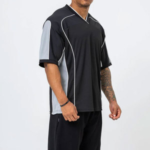 เสื้อเชิ้ตผู้ชายผ้าโพลีเอสเตอร์/คอตตอน สวมใส่สบาย ระบายอากาศ แห้งเร็ว แขนสั้น คอกลม ผ้าแคนวาส ราคาโรงงาน - Product Image 5