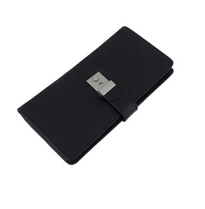 Men's Lightweight Genuine Leather <b>Wallet</b> Custom Logo RFID High Quality Designer Premium <b>Card</b> <b>Holder</b> Factory Direct Wholesale - Product Image 1