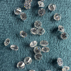 Diamantes Blancos Naturales Sueltos, Corte Brillante Redondo Personalizado, Color H, Claridad VVS2 Excelente, para Joyería - Product Image 1