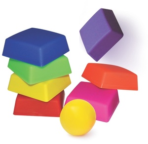 Jeu de Lagori traditionnel à sept pierres en PVC/ABS pour enfants et adultes, idéal pour l'extérieur, l'intérieur, les fêtes en famille, les pique-niques, jouet éducatif - Product Image 1