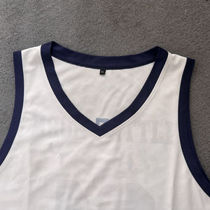 2026 high quality Basketball Wear Men's Adult Custom Brand Sport Team Breathable Sleeveless 100% Polyester - Product Image 4
