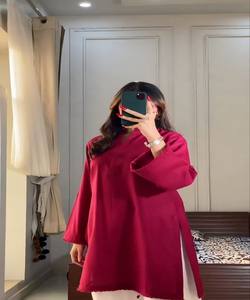 Conjunto de Top y Pantalones Palazzo de Algodón con Encaje Romano Moderno, para Uso Diario, Precio al por Mayor, Prenda Étnica Tejida - Product Image 3