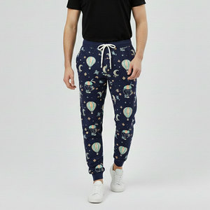 กางเกงวอร์มพิมพ์ลายคุณภาพสูงสำหรับผู้ชาย สวมใส่สบายมีสไตล์ เหมาะสำหรับกิจกรรมกลางแจ้ง - Product Image 1