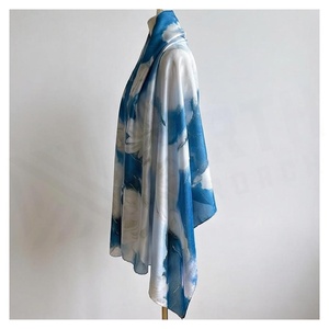 NORTH APPROACH Women's <b>Square</b> <b>Silk</b> <b>Scarf</b> Floral Print Elegant Multi-Functional Fashion Accessory All Seasons - Product Image 3