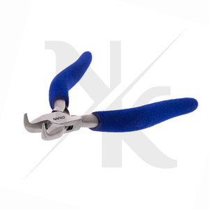 New Arrival Nafko Industry NK-8084 Blue Bent Chain <b>Nose</b> <b>Long</b> Handle Pliers 160mm Stainless Steel High Performence Jewelry Tools - Product Image 3