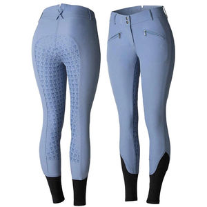 Leggings Ecuestres de Primera Calidad para Mujer, Antideslizantes, con Agarre de Cuero, Cintura Alta, Corte Ajustado - Product Image 1