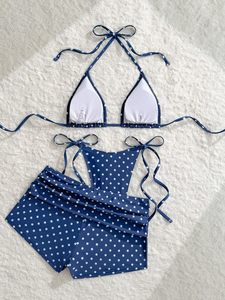 Maillot de bain athlétique pour femme avec short, maillot de bain personnalisé à séchage rapide, maillot de bain de plage à dos nu avec short découpé - Product Image 4