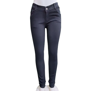 Jean en denim taille mi-haute, respirant, décontracté, coupe ample, polyvalent et tendance pour l'hiver - Product Image 4