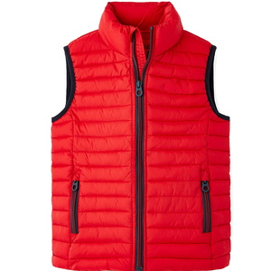 Custom Men's Lightweight <b>Packable</b> padded Down Vest Winter Stand Collar Water Resistant Puffer Outerwear for Golf - Product Image 1