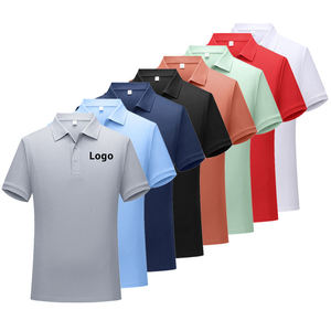 ออกแบบเสื้อกีฬาแบรนด์ของคุณเอง เสื้อยืดโพลีเอสเตอร์แห้งเร็วสำหรับผู้ชาย ชุดยูนิฟอร์มทีม เสื้อยืดกอล์ฟผู้ชาย - Product Image 1