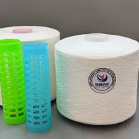 Prix d'usine Fil de polyester élastique semi-mat haute ténacité 32/3 100% écologique pour la couture et le crochet