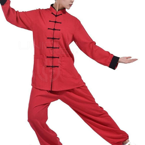 Uniforme de Kung Fu Personalizado al por Mayor, 100% Algodón, Ligero, Duradero, para Adultos, Unisex, con Logotipo y Tallas Personalizables, Transpirable - Product Image 5