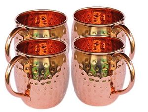 Moscow mule copper <b>mug</b> <b>set</b> for cocktail lovers bulk export private label barware and high demand global wholesale supply - Product Image 2