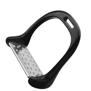 Étrier de sécurité en titane avec patin en caoutchouc, léger, en aluminium, 12 cm, emballage personnalisé, pour selle de cheval - Product Image 3